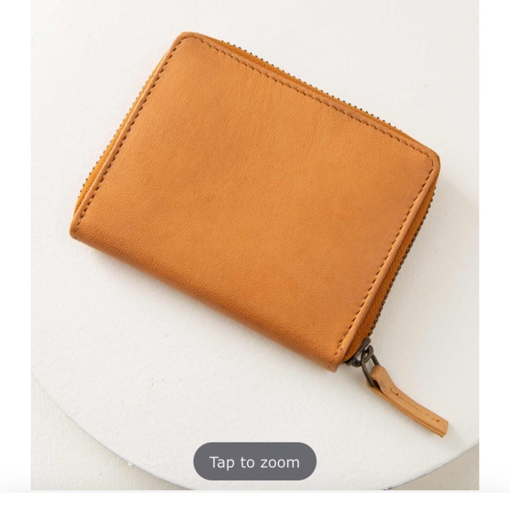 Essential leather wallet noonday collection new